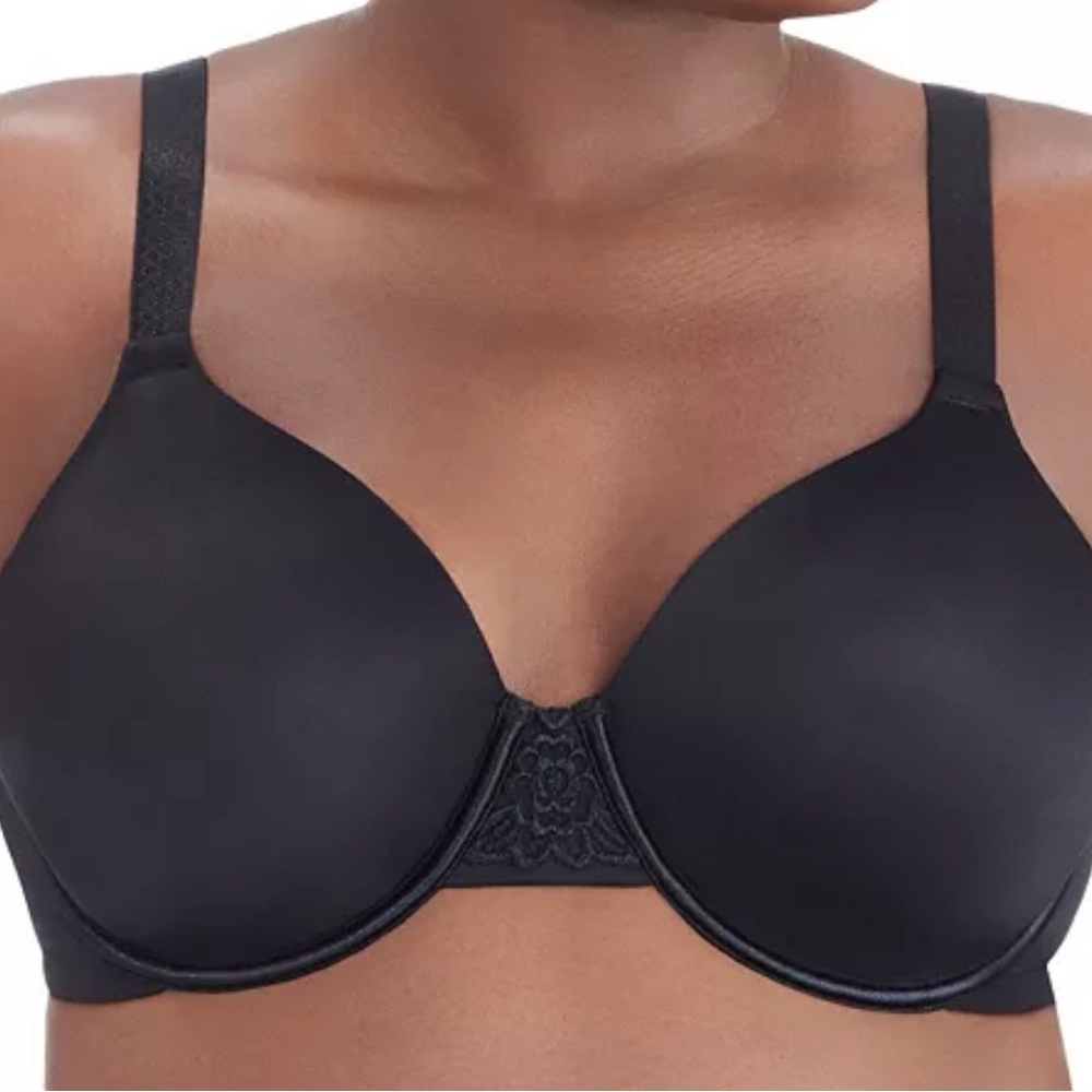 Vanity Fair Women's Beauty Back Smoothing Minimizer Bra, Black, Size 40DD